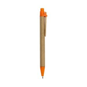 CANETA RECICLAVEL - LARANJA