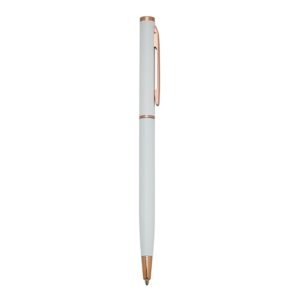 CANETA METAL - BRANCO