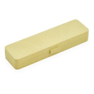 ESTOJO EM FIBRA DE BAMBU P/ CANETA - AMARELO