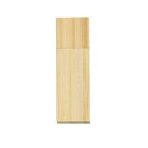 PEN DRIVE BAMBU 4 GB  COM TAMPA - MADEIRA