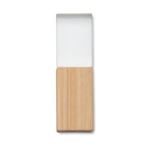 PEN DRIVE BAMBU CRISTAL 4GB - MADEIRA