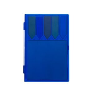 BLOCO DE ANOT. C/ AUTOADESIVOS - AZUL