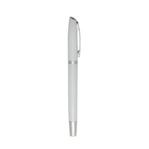 CANETA ROLLER DE METAL - BRANCO