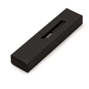 ESTOJO DE PAPEL P/ 1 CANETA - PRETO