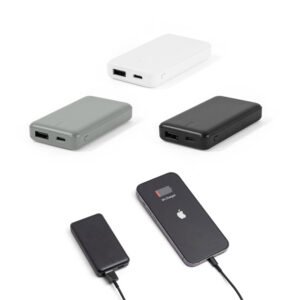 Bateria portátil em ABS 100% reciclado (4'000 mAh)