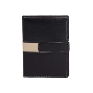 AGENDA DIÁRIA COM FECHO E SUPORTE PRA CANETA - PRETO