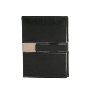 AGENDA DIÁRIA COM FECHO E SUPORTE PRA CANETA - VERDE