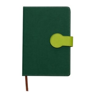CADERNETA SINTÉTICA - VERDE