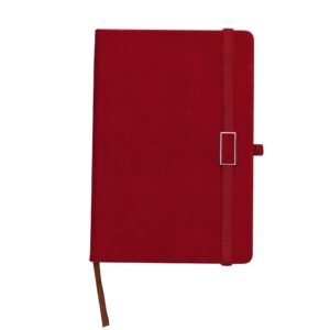 BLOCO DE ANOTAÇÕES EMBORRACHADO - VERMELHO