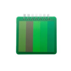 BLOCO DE ANOTAÇÃO C/ AUTO-ADESIVO - VERDE