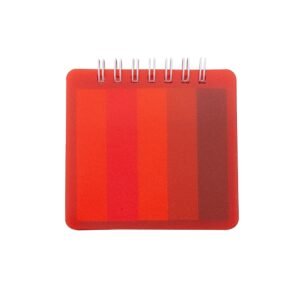 BLOCO DE ANOTAÇÃO C/ AUTO-ADESIVO - VERMELHO