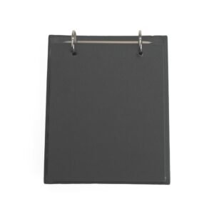 BLOCO DE ANOTAÇÕES DE MESA - CINZA