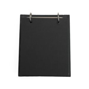 BLOCO DE ANOTAÇÕES DE MESA - PRETO