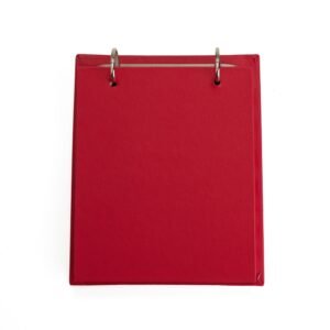 BLOCO DE ANOTAÇÕES DE MESA - VERMELHO