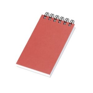 BLOCO DE ANOTAÇÕES EM KRAFT - VERMELHO