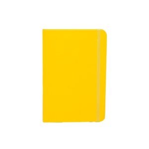 CADERNETA CAPA DURA - AMARELO