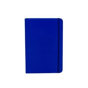CADERNETA CAPA DURA - AZUL
