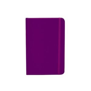 CADERNETA CAPA DURA - ROXO