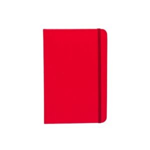 CADERNETA CAPA DURA - VERMELHO