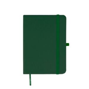 CADERNETA EMBORRACHADA - VERDE