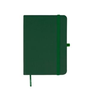 CADERNETA EMBORRACHADA S/ PAUTA - VERDE
