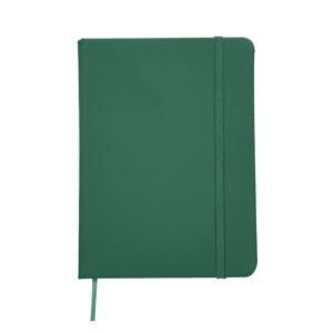 CADERNETA EMBORRACHADA - VERDE