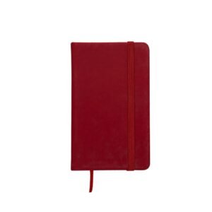 CADERNETA EMBORRACHADA - VERMELHO