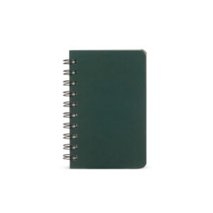 CADERNETA KRAFT 14X10 SEM PAUTA - VERDE