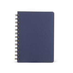 CADERNETA KRAFT 17X13 COM PAUTA - AZUL