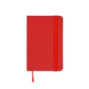 CADERNETA EMBORRACHADA - VERMELHO