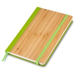 CADERNETA EM BAMBU - VERDE