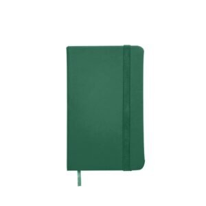 CADERNETA EMBORRACHADA - VERDE