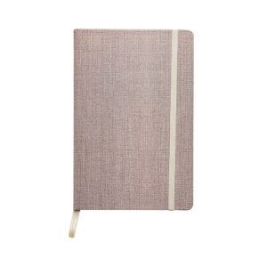 CADERNO A5 COUCHÊ - BEGE