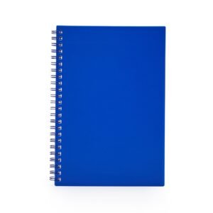 CADERNO A5 PLÁSTICO - AZUL