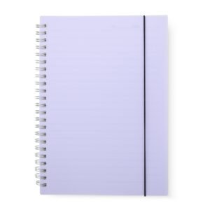 CADERNO A5 PLÁSTICO - ROXO