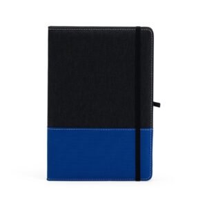 CADERNO A5 POLIÉSTER - AZUL