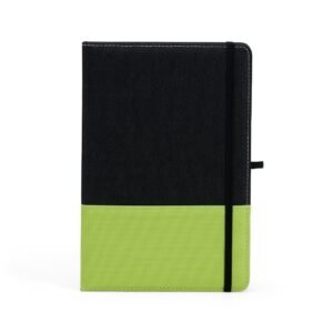 CADERNO A5 POLIÉSTER - VERDE