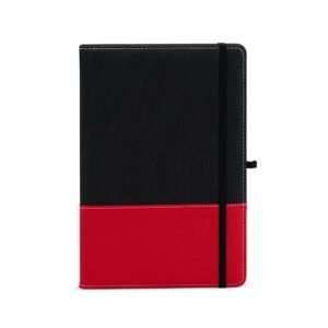 CADERNO A5 POLIÉSTER - VERMELHO