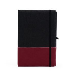 CADERNO A5 POLIÉSTER - VERMELHO
