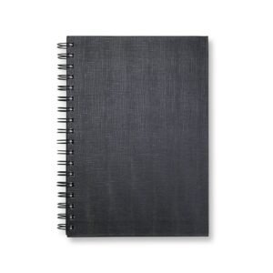 CADERNO LINHO - PRETO