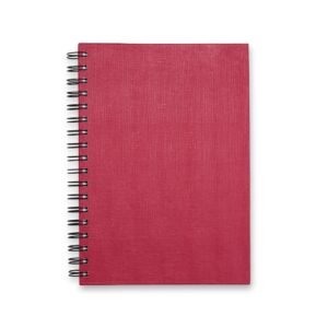 CADERNO LINHO - VERMELHO
