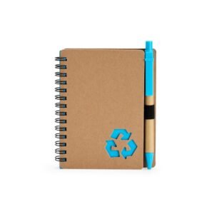 CADERNO ECOLÓGICO COM CANETA - BEGE