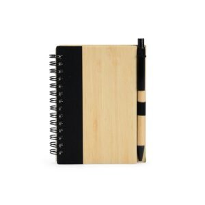 CADERNO ECOLÓGICO COM CANETA - BEGE