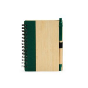 CADERNO ECOLÓGICO COM CANETA - BEGE
