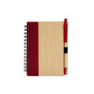 CADERNO ECOLÓGICO COM CANETA - BEGE