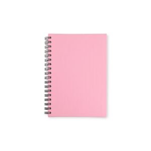 CADERNO CAPA EMBORRACHADA - ROSA