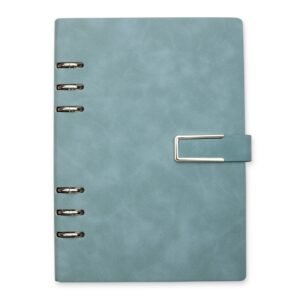 CADERNO FICHÁRIO PU - AZUL