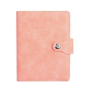 CADERNO FICHÁRIO PU - ROSA