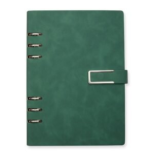 CADERNO FICHÁRIO PU - VERDE