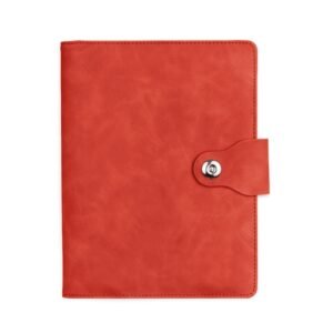 CADERNO FICHÁRIO PU - VERMELHO